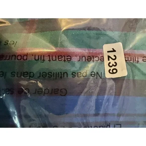 Vintage Susan Bristol 100% Silk Skirt Size 16 Plaid Pleated Blue Tartan Preppy - Picture 9 of 10